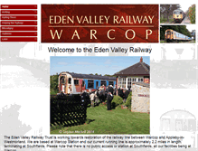 Tablet Screenshot of evr-cumbria.org.uk